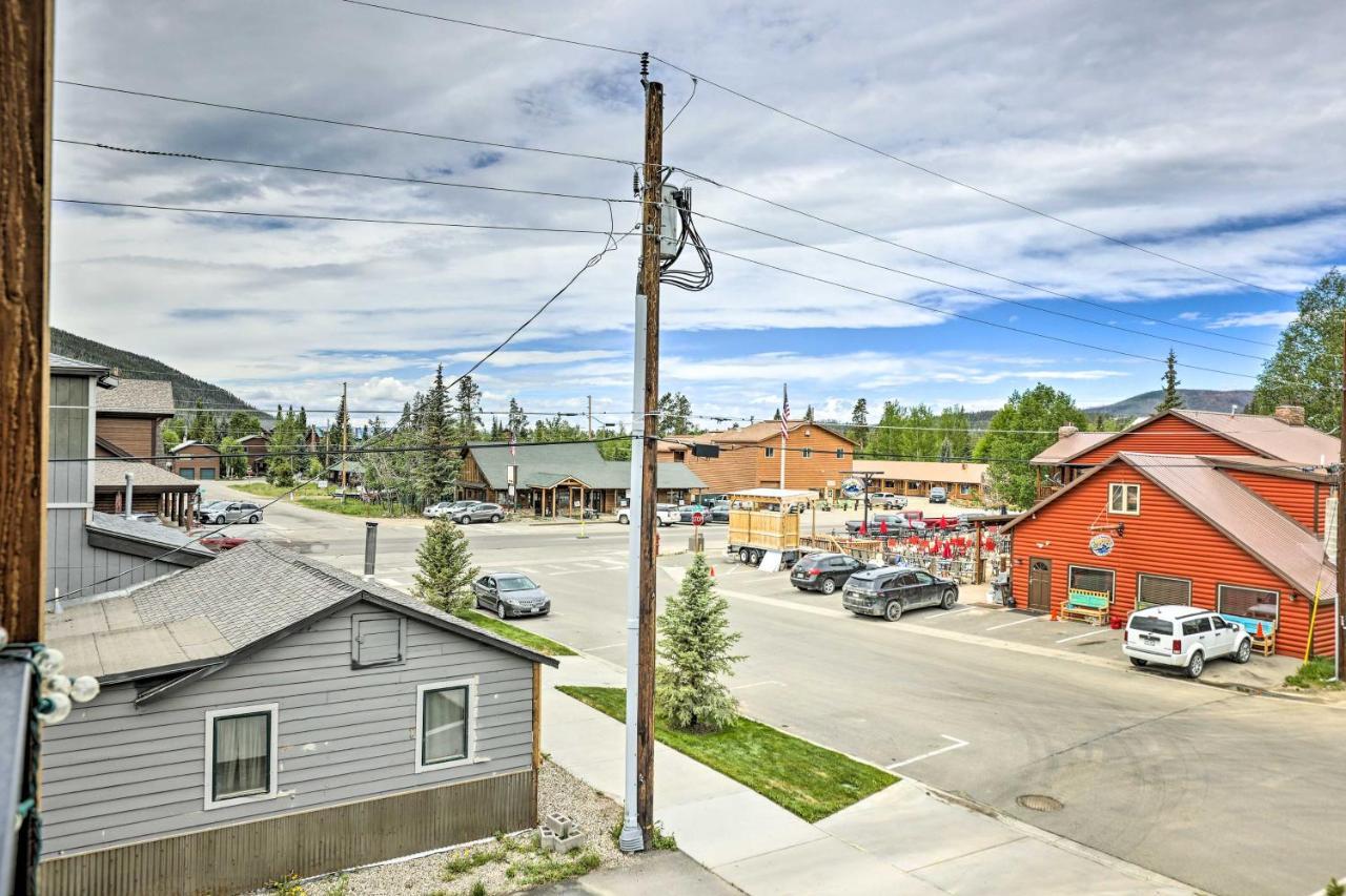 Grand Lake Condo With Balcony And Mountain Views Exterior photo